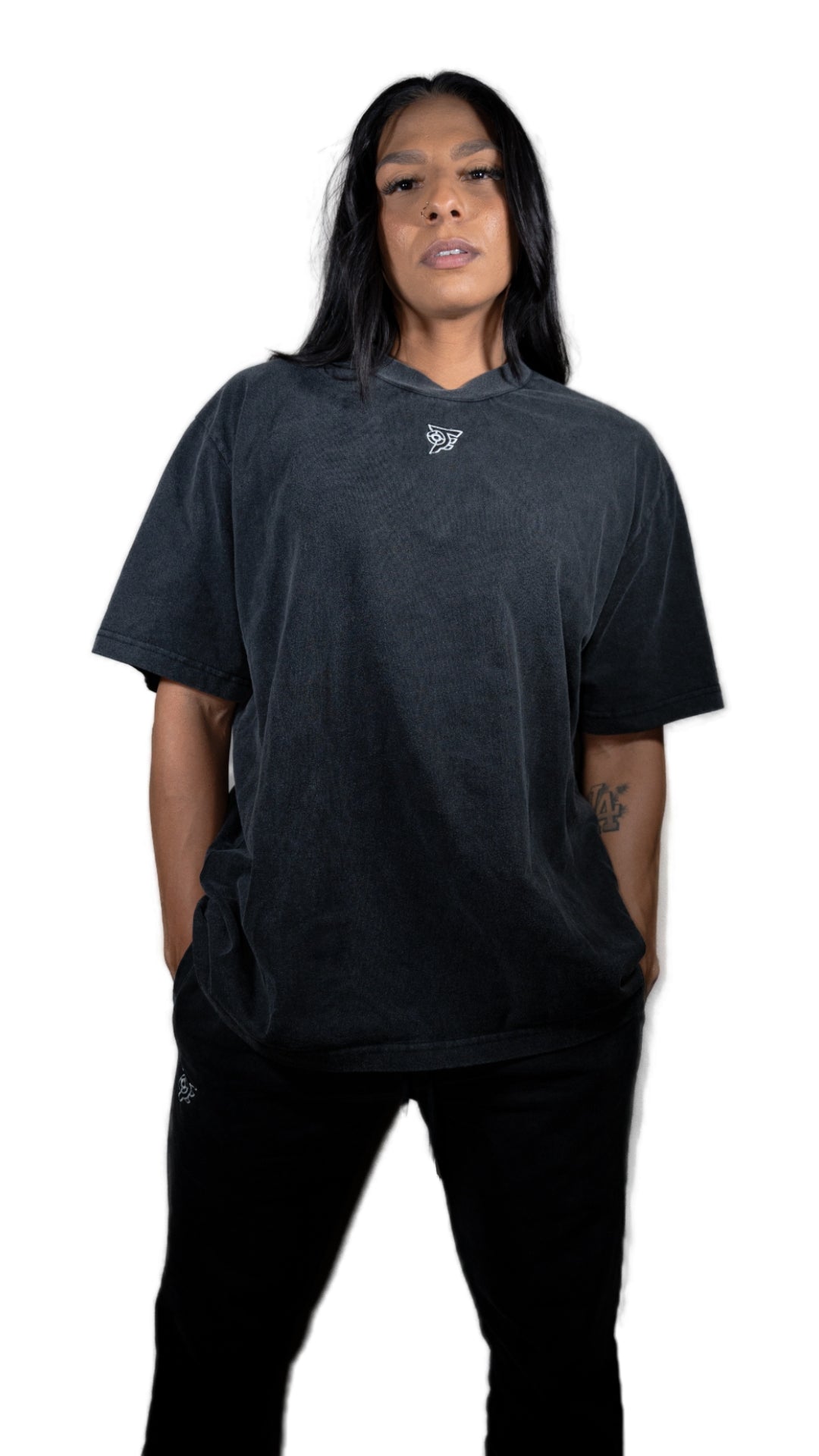 PRECISION OVERSIZED T - VINTAGE BLACK