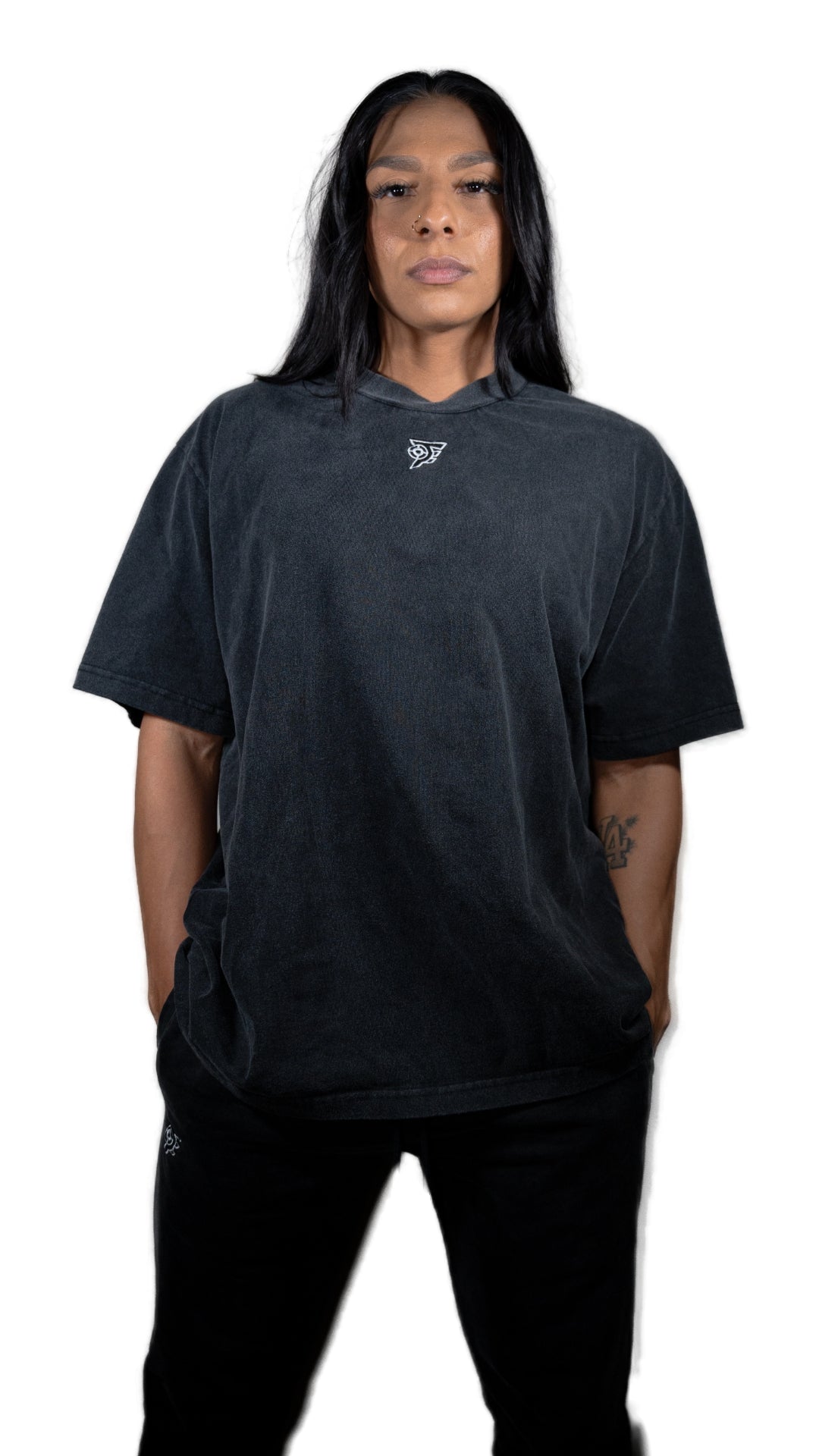PRECISION OVERSIZED T - VINTAGE BLACK