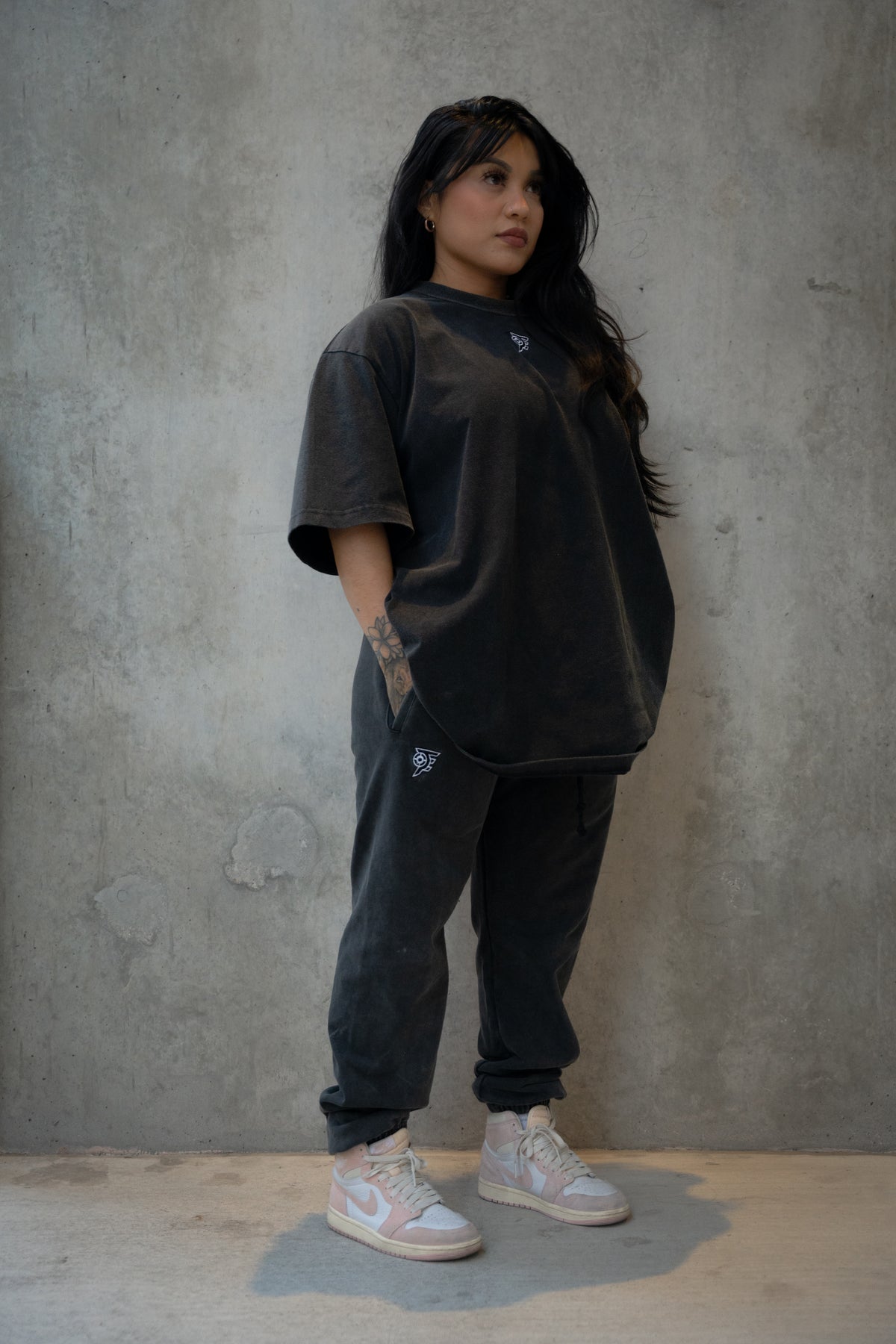 PRECISION SWEATPANTS - VINTAGE BLACK