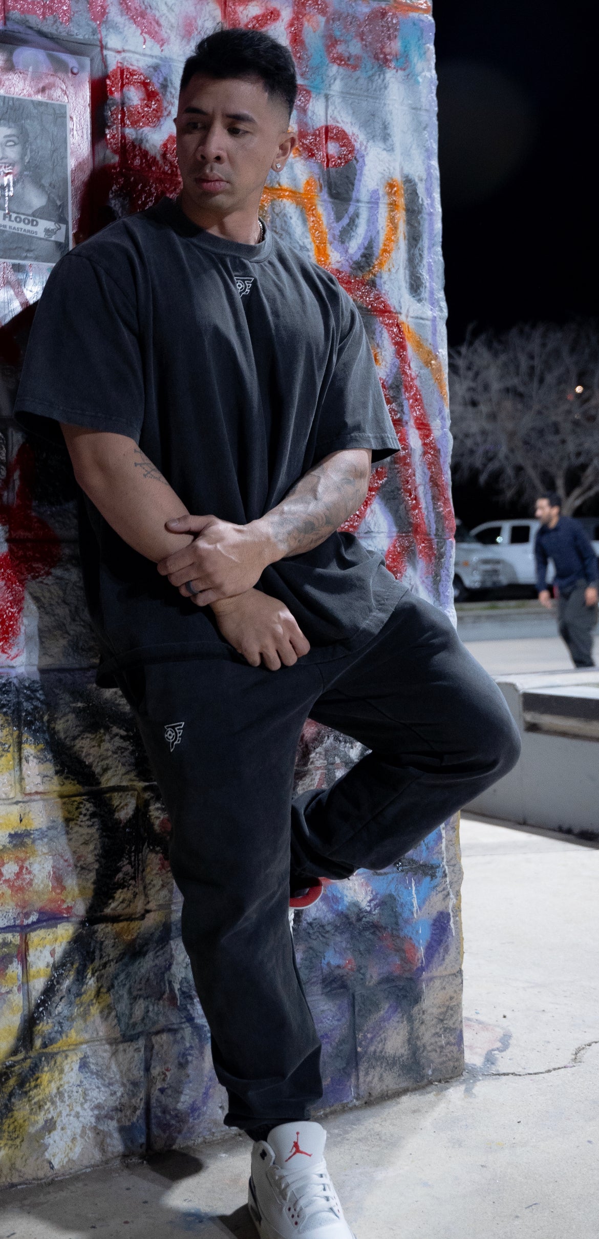 PRECISION SWEATPANTS - VINTAGE BLACK